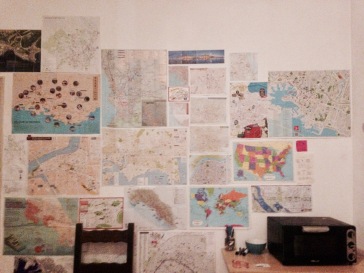 the wall of maps